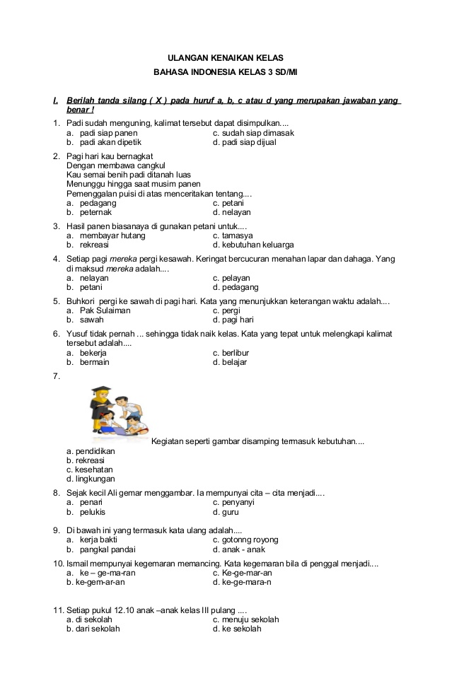 Soal Bahasa Indonesia Kelas 8 Bab 1 Dalchaebi