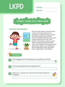 Contoh Tanggapan dan Saran Kelas 3 SD PDF