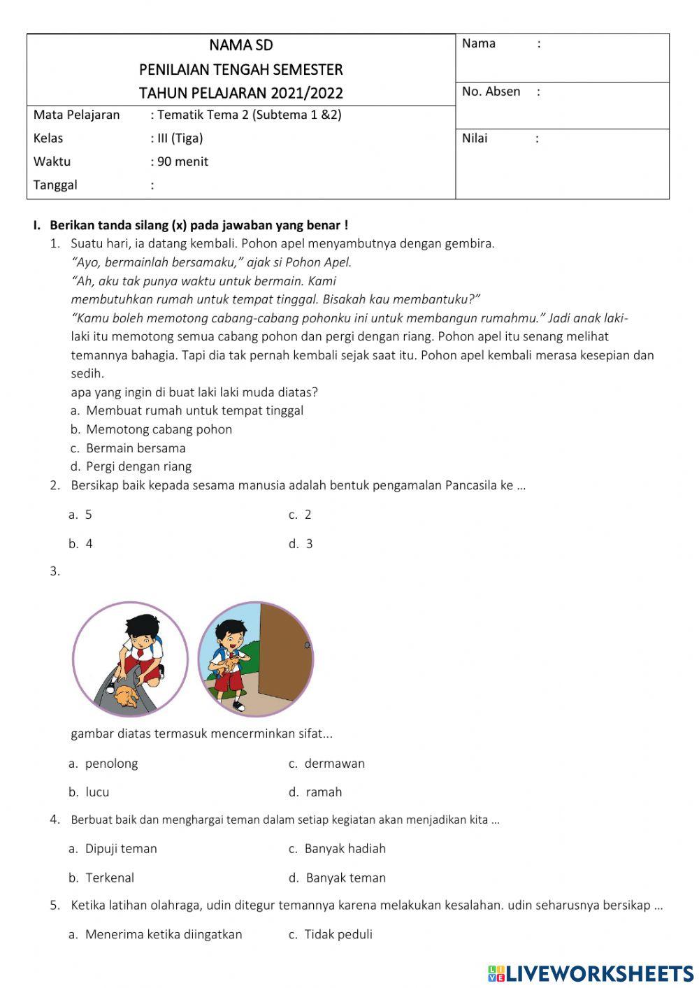 Soal PH Free Interactive Worksheets 1576442