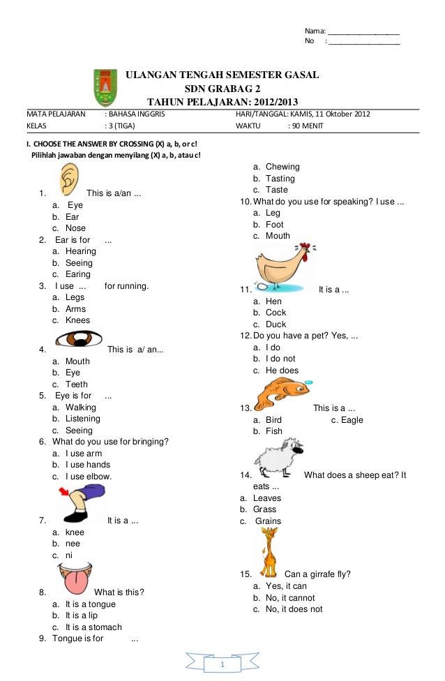 7 Rahasia Nilai Sempurna dengan Latihan Soal Bahasa Inggris Kelas 5 Semester 1 PDF Terbaru 7 Rahasia Nilai Sempurna dengan Latihan Soal Bahasa Inggris Kelas 5 Semester 1 PDF Terbaru
