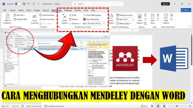 3 Trik Jitu Cara Memakai Mendeley di Word, Dijamin Langsung Bisa