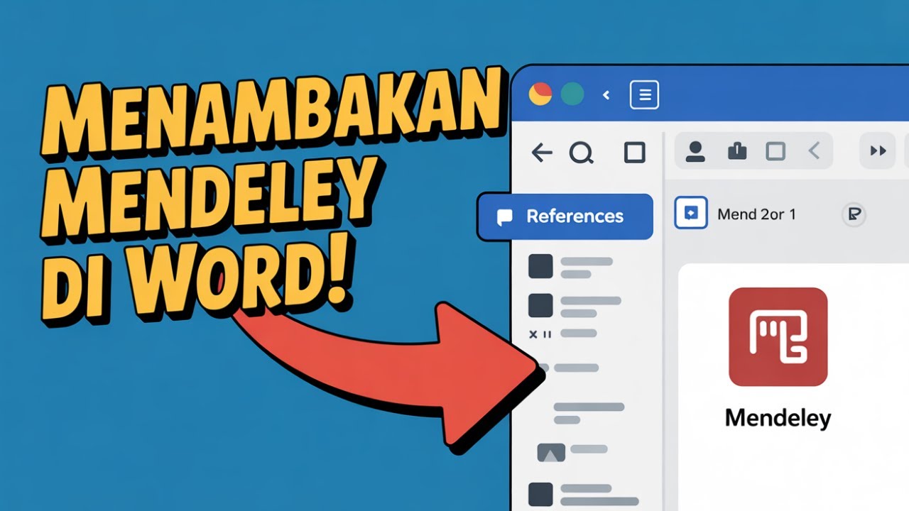 Cara Memasang Mendeley di Word dengan Benar 100 Berhasil Muncul di