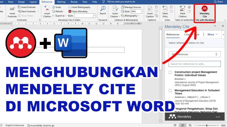 Akhirnya Terungkap! Cara Memasang Mendeley di Word Hanya 3 Langkah