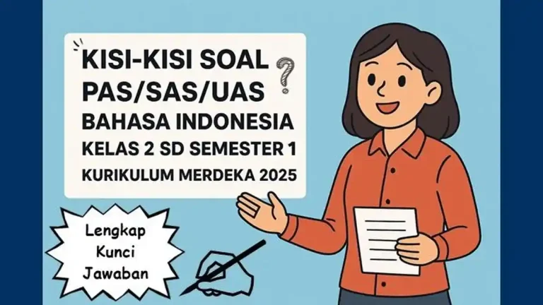 Jangan Lewatkan Kisi Kisi Soal Bahasa Indonesia Kelas 2 SD Semester 1 Siap Cetak Jangan Lewatkan Kisi Kisi Soal Bahasa Indonesia Kelas 2 SD Semester 1 Siap Cetak