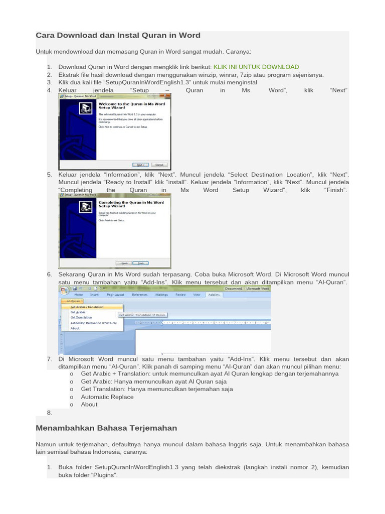 3 Langkah Mudah Cara Menginstal Al Quran di Word 2010, Ternyata Semudah Ini 3 Langkah Mudah Cara Menginstal Al Quran di Word 2010, Ternyata Semudah Ini