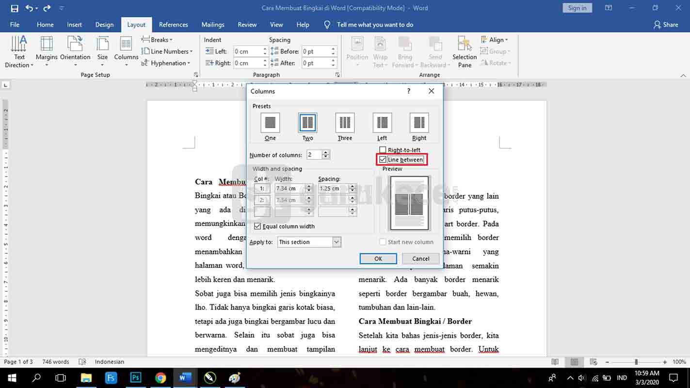 3 Rahasia Cara Mengecilkan Kolom di Word 2010 Agar Spasi Tetap Rapi