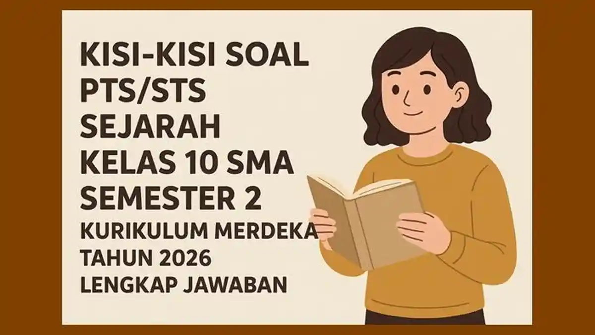 Kisi-kisi Soal PTS STS Sejarah Kelas 10 SMA Semester 2 Kurikulum Kisi-kisi Soal PTS STS Sejarah Kelas 10 SMA Semester 2 Kurikulum