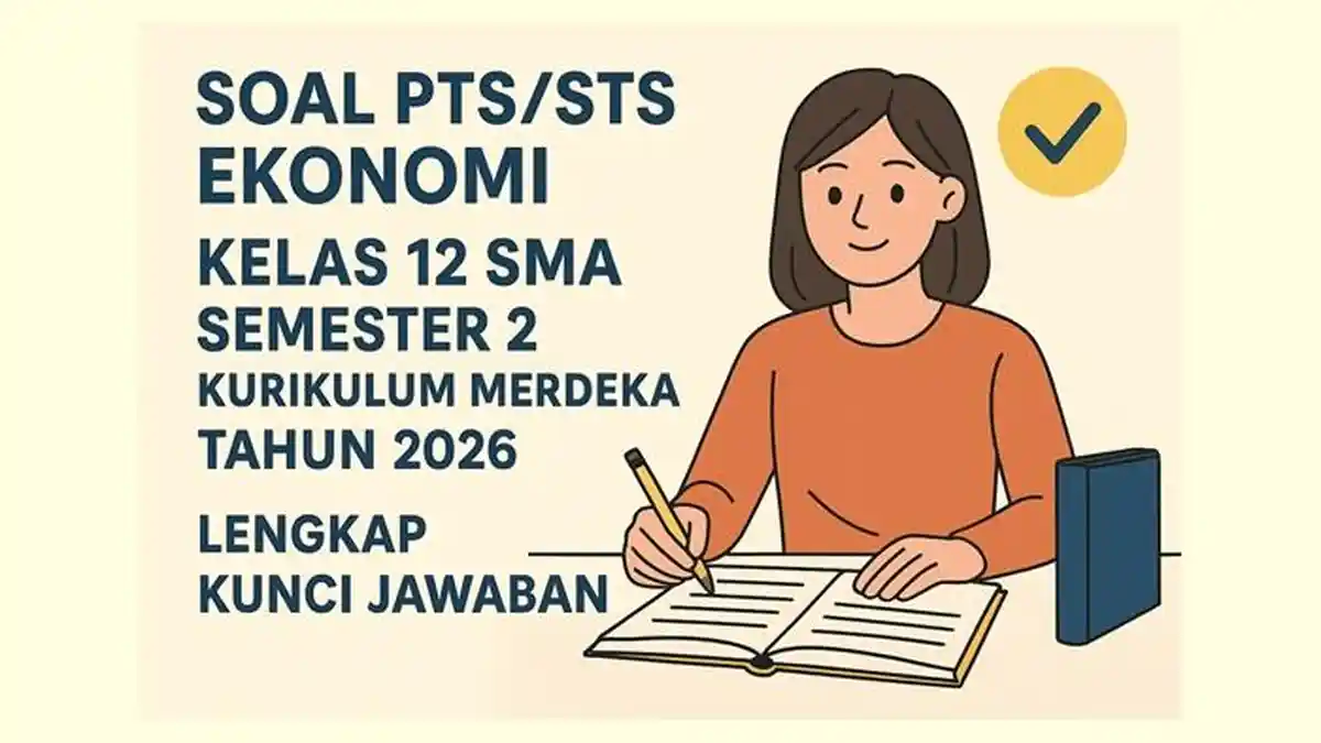5 Soal Ekonomi Kelas 12 Semester 2 Beserta Jawabannya yang Wajib Dikuasai di 2026 5 Soal Ekonomi Kelas 12 Semester 2 Beserta Jawabannya yang Wajib Dikuasai di 2026