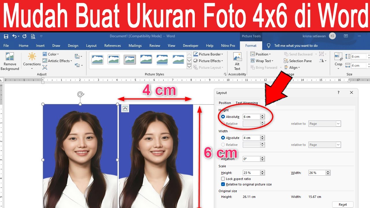 5 Trik Cara Print Pas Foto 4×6 di Word yang Jarang Diketahui 5 Trik Cara Print Pas Foto 4×6 di Word yang Jarang Diketahui