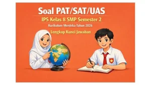 Soal PAT SAT UAS IPS Kelas 8 SMP Semester 2 Kurikulum Merdeka Tahun