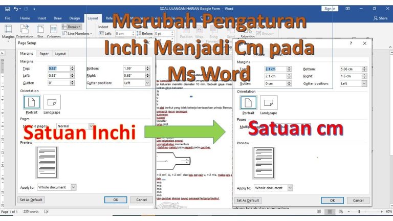 Ternyata Begini Cara Mengubah Inchi ke Cm di Word, Akhirnya Tau!