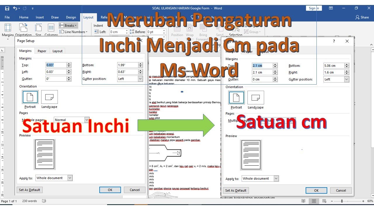 Ternyata Begini Cara Mengubah Inchi ke Cm di Word, Akhirnya Tau!