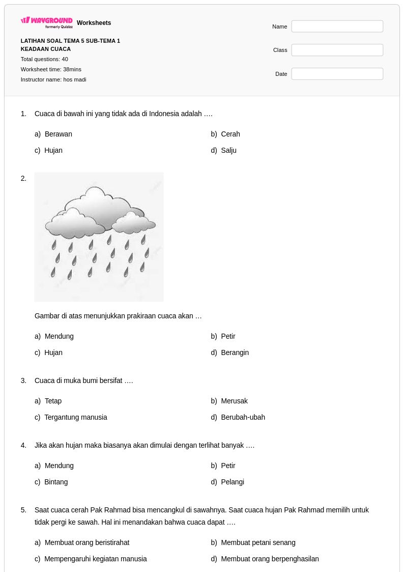 7 Cara Efektif Menaklukkan Latihan Soal Tema 5 Subtema 1 Kelas 4 yang Wajib Dicoba Sebelum Ulangan 7 Cara Efektif Menaklukkan Latihan Soal Tema 5 Subtema 1 Kelas 4 yang Wajib Dicoba Sebelum Ulangan