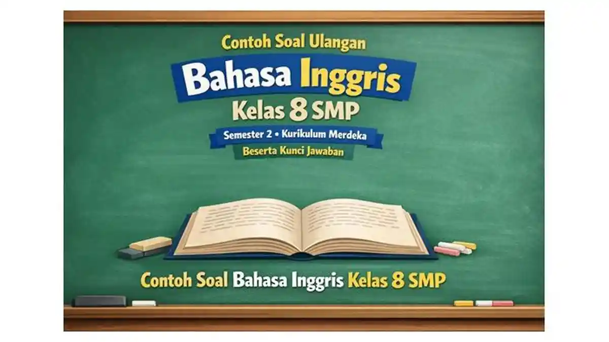 Contoh Soal Ulangan Bahasa Inggris Kelas 8 SMP Semester 2 Kurikulum