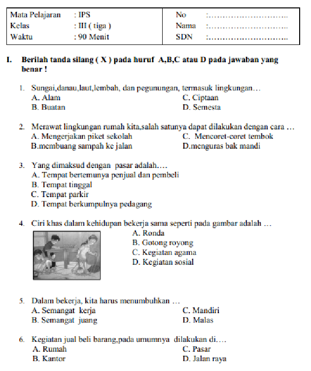 Ternyata Ini Dia Latihan Soal UKK IPS Kelas 3 Semester 2 yang Sering Muncul, Wajib Kamu Tahu Sebelum Ujian! Ternyata Ini Dia Latihan Soal UKK IPS Kelas 3 Semester 2 yang Sering Muncul, Wajib Kamu Tahu Sebelum Ujian!