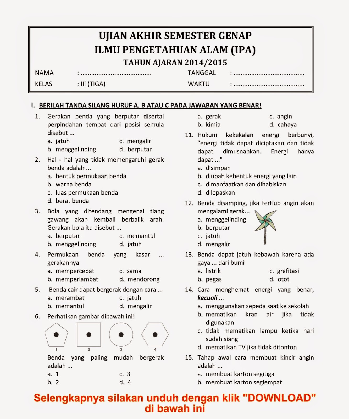Terungkap 7 Rahasia Latihan Soal UKK IPA Kelas 3 Semester 2 untuk Nilai Terbaik 2026