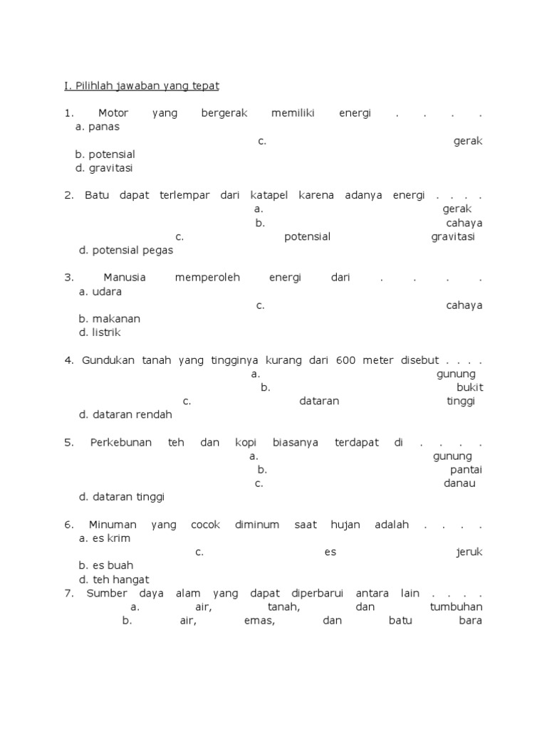 Rahasia Lulus Nilai Sempurna dengan Latihan Soal UKK IPA Kelas 3 SD Semester 2 Ini