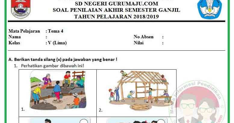 Wajib Tahu Kumpulan Soal Tema 4 Kelas 5 Kurikulum 2013 Revisi 2017 Agar Nilai Maksimal Wajib Tahu Kumpulan Soal Tema 4 Kelas 5 Kurikulum 2013 Revisi 2017 Agar Nilai Maksimal